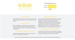 Desktop Screenshot of edom.ui.ac.id